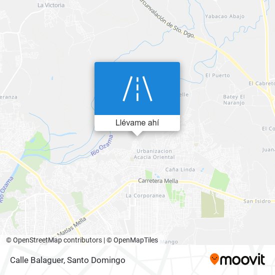 Mapa de Calle Balaguer