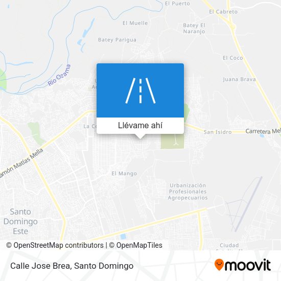 Mapa de Calle Jose Brea