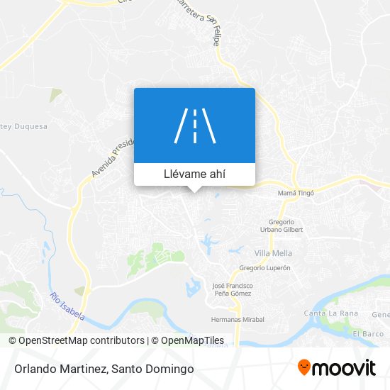 Mapa de Orlando Martinez