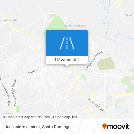 Mapa de Juan Isidro Jiminez