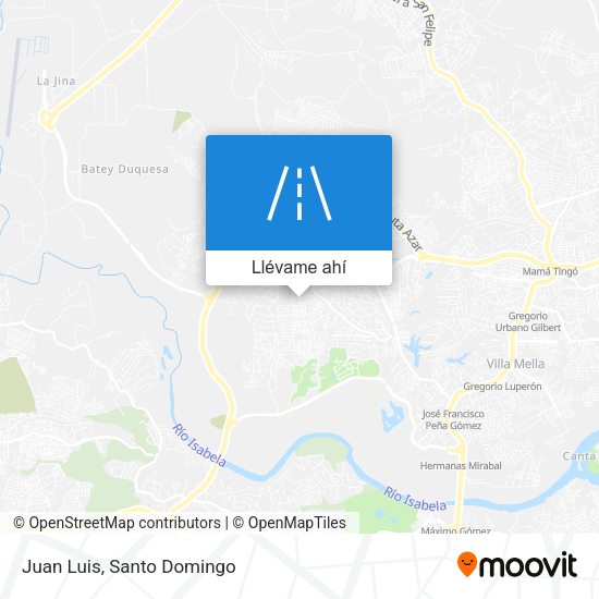 Mapa de Juan Luis