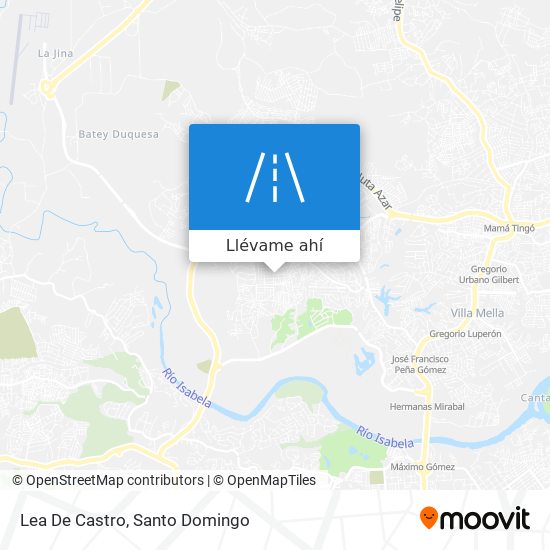 Mapa de Lea De Castro