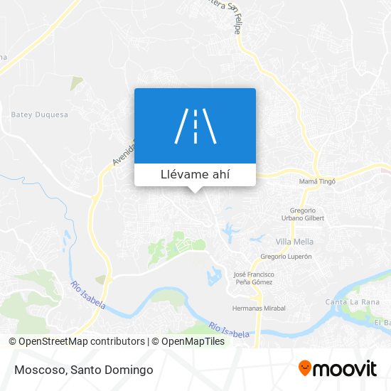 Mapa de Moscoso
