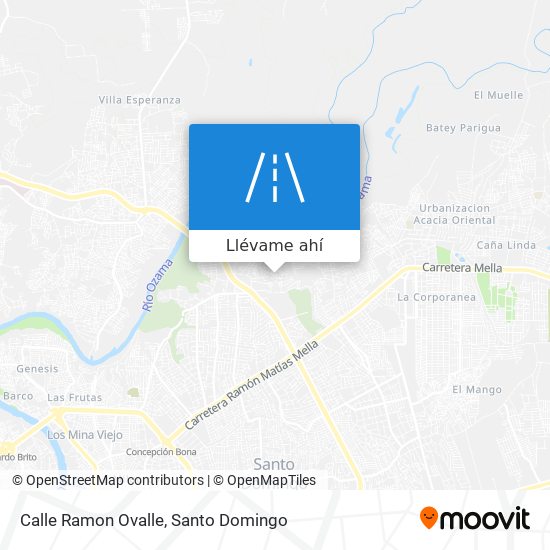 Mapa de Calle Ramon Ovalle