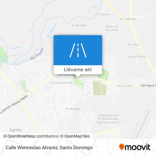 Mapa de Calle Wenceslao Alvarez