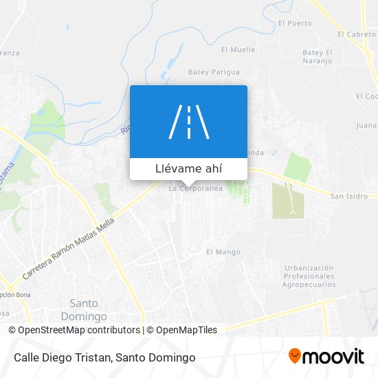Mapa de Calle Diego Tristan