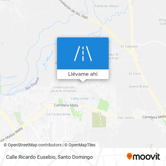Mapa de Calle Ricardo Eusebio