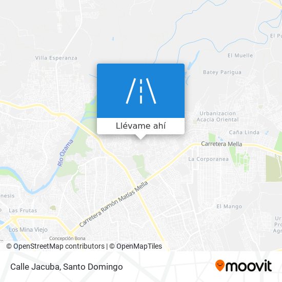 Mapa de Calle Jacuba