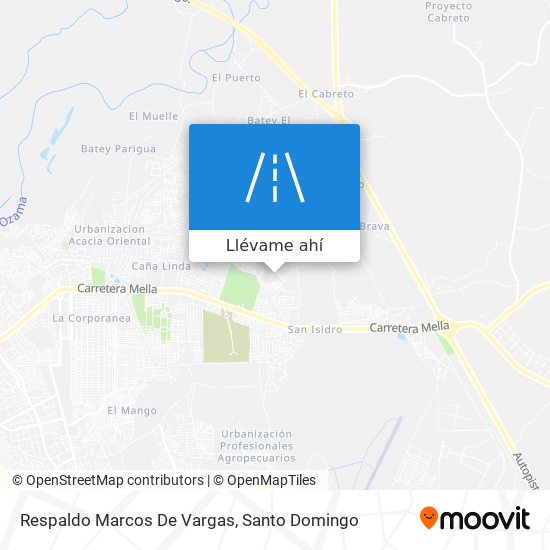 Mapa de Respaldo Marcos De Vargas