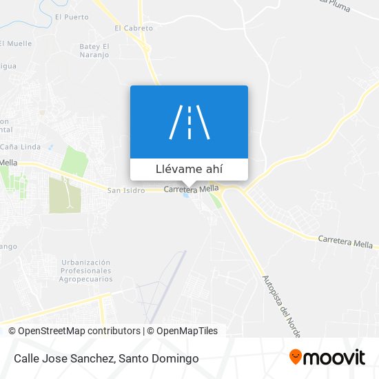 Mapa de Calle Jose Sanchez