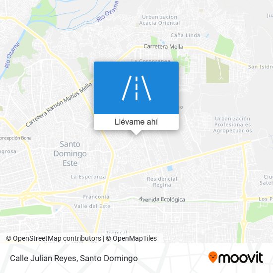 Mapa de Calle Julian Reyes
