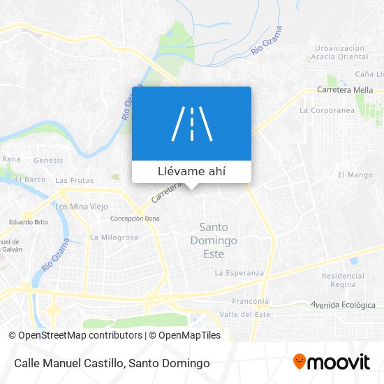 Mapa de Calle Manuel Castillo