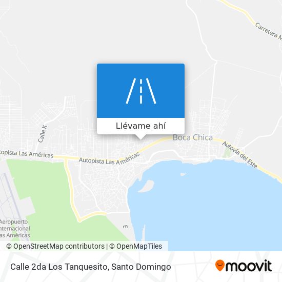 Mapa de Calle 2da Los Tanquesito