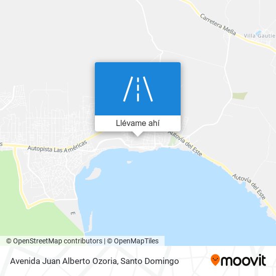 Mapa de Avenida Juan Alberto Ozoria