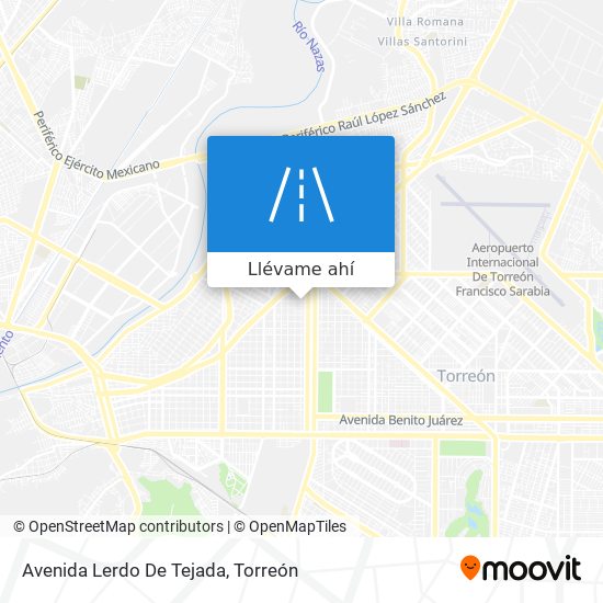 Mapa de Avenida Lerdo De Tejada