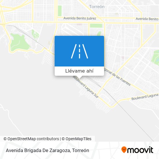 Mapa de Avenida Brigada De Zaragoza