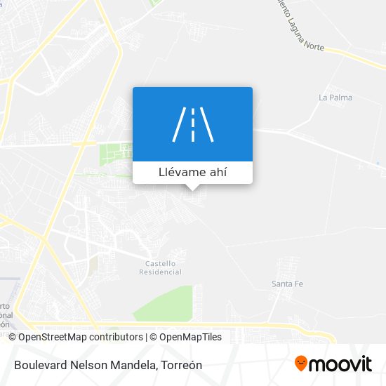 Mapa de Boulevard Nelson Mandela