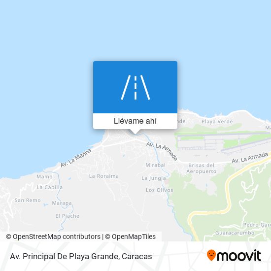 Mapa de Av. Principal De Playa Grande