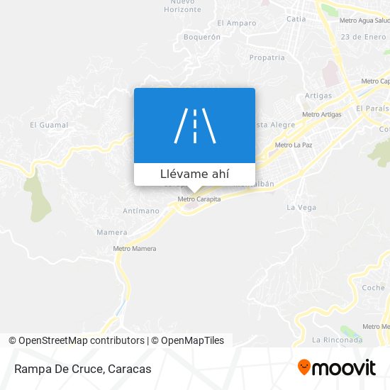 Mapa de Rampa De Cruce