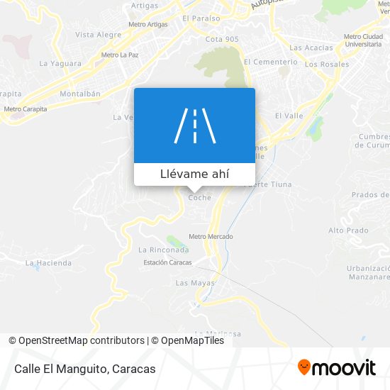 Mapa de Calle El Manguito