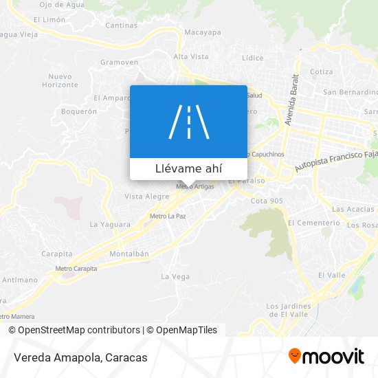 Mapa de Vereda Amapola