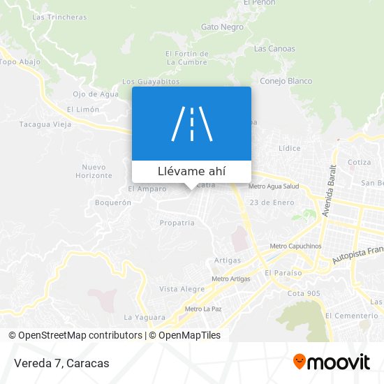 Mapa de Vereda 7