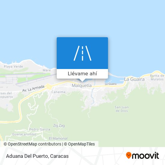 Mapa de Aduana Del Puerto