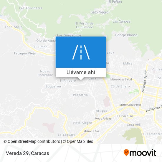 Mapa de Vereda 29