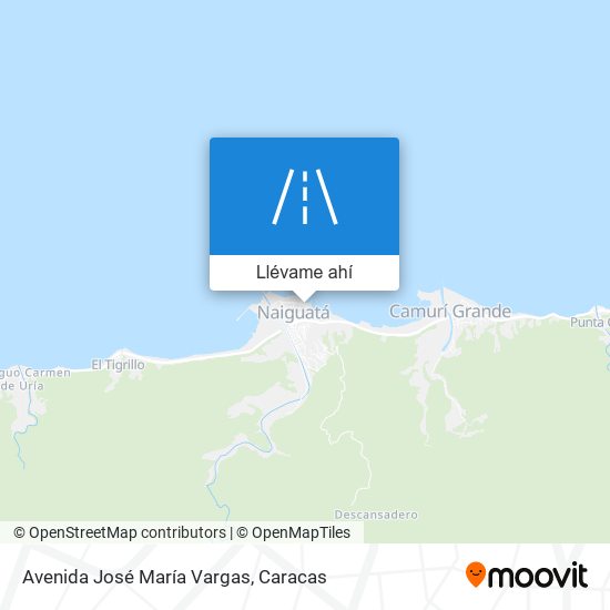 Mapa de Avenida José María Vargas
