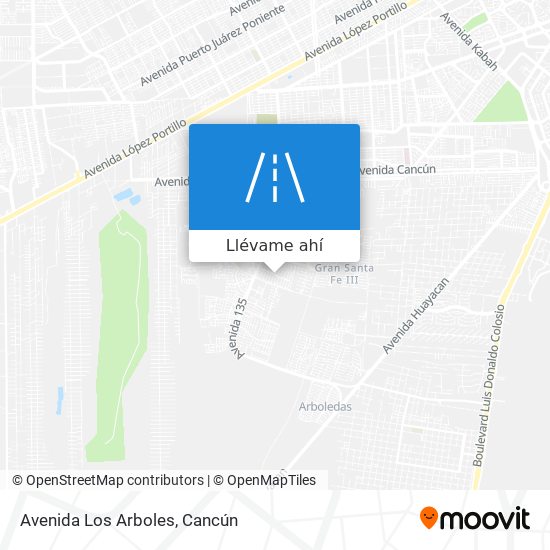 Cómo llegar a Avenida Los Arboles en Benito Juárez en Autobús?