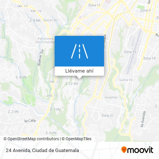 Mapa de 24 Avenida