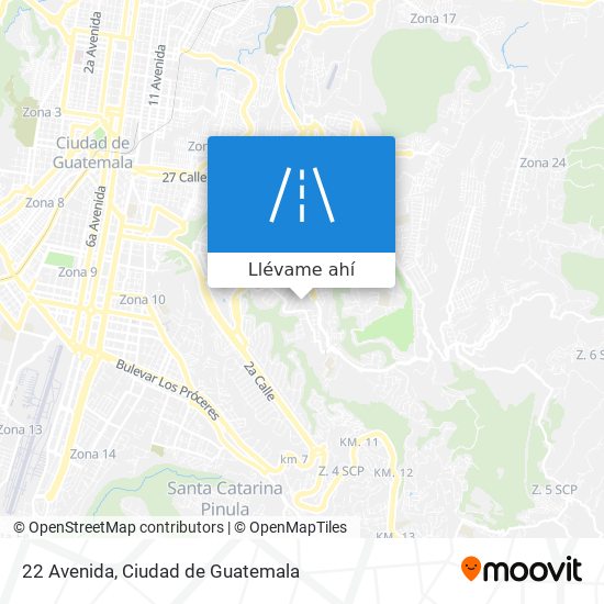 Mapa de 22 Avenida