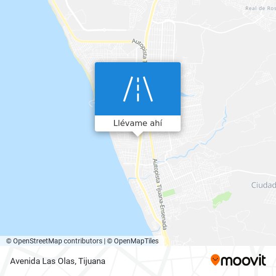 Mapa de Avenida Las Olas