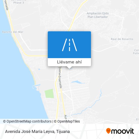Mapa de Avenida José María Leyva