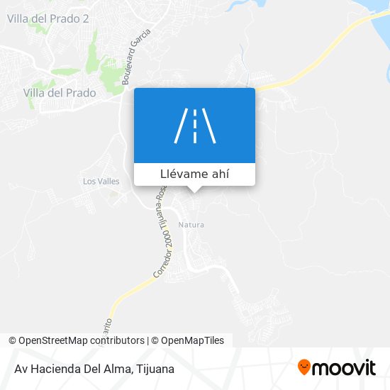 Mapa de Av Hacienda Del Alma