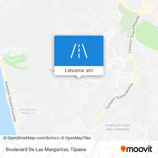 Mapa de Boulevard De Las Margaritas
