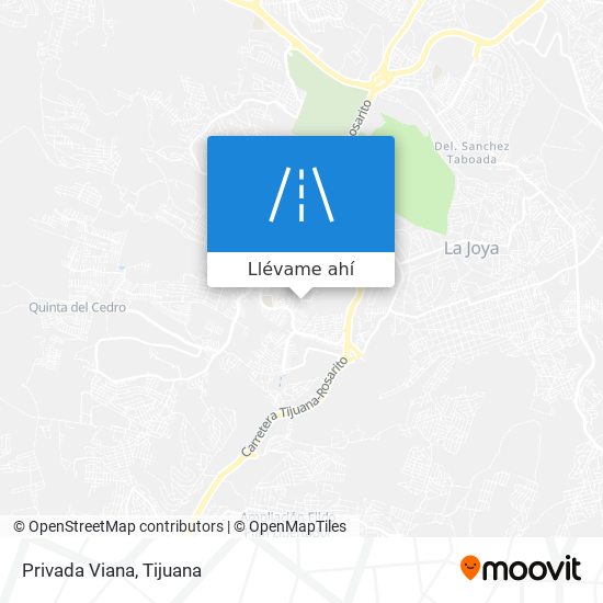 Mapa de Privada Viana