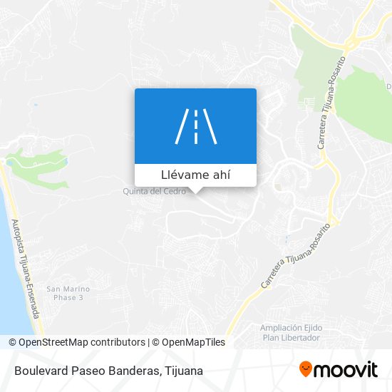 Mapa de Boulevard Paseo Banderas