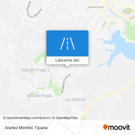 Mapa de Atañez Montiel