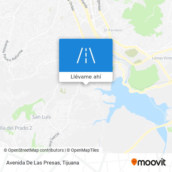 Mapa de Avenida De Las Presas
