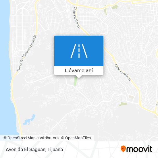 Mapa de Avenida El Saguan