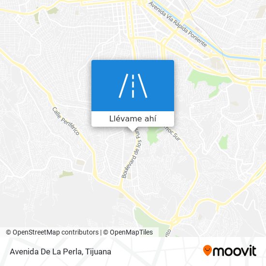 Mapa de Avenida De La Perla