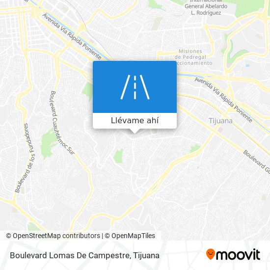 Mapa de Boulevard Lomas De Campestre