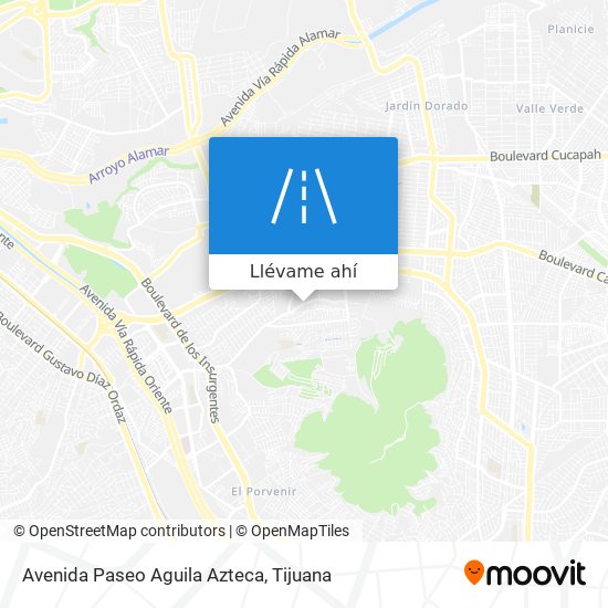 Cómo llegar a Avenida Paseo Aguila Azteca en Tijuana en Autobús?