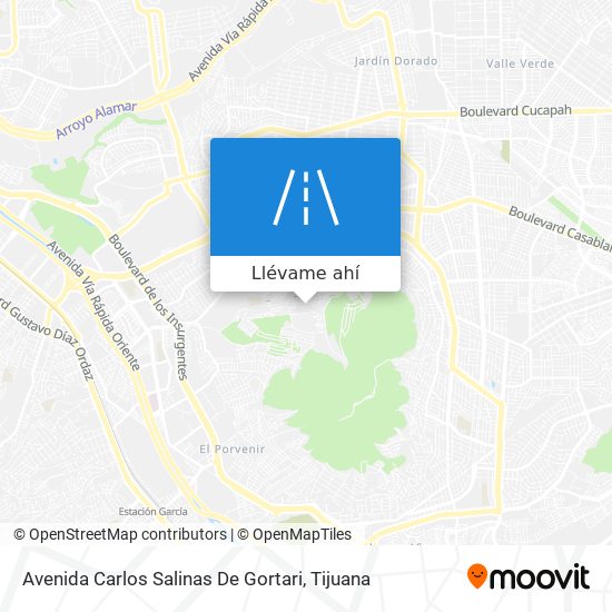 Mapa de Avenida Carlos Salinas De Gortari