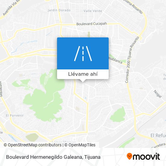 Mapa de Boulevard Hermenegildo Galeana
