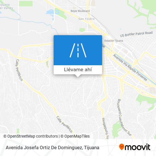 Mapa de Avenida Josefa Ortiz De Dominguez