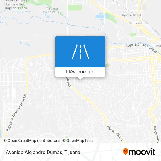 Mapa de Avenida Alejandro Dumas