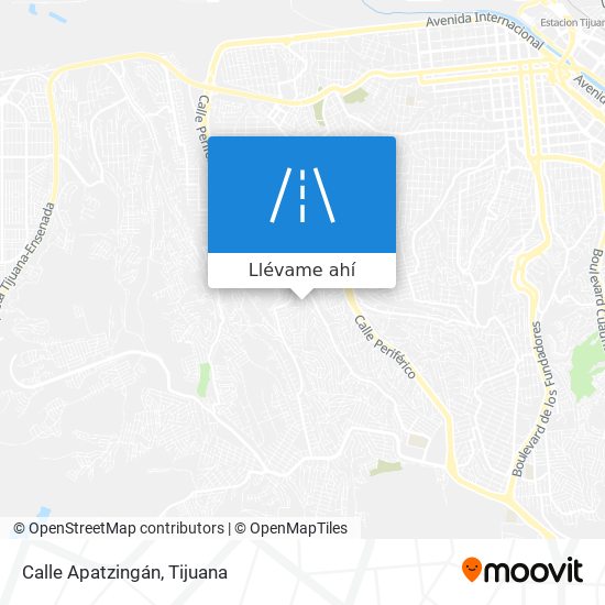 Mapa de Calle Apatzingán