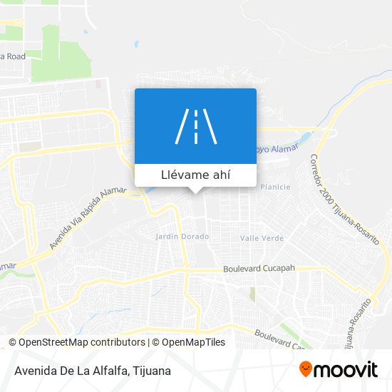 Mapa de Avenida De La Alfalfa